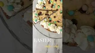 Easter Cookie Cake Recipe: Easy Chocolate Chip Dessert with Mini Eggs