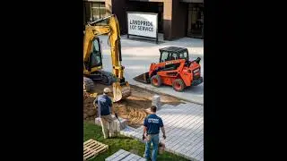 Come with us on a 3400 square foot paver install