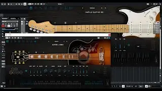 CARA MEMBUAT PATTERN GITAR MIDI REALISTIS - FITUR STRUMMER AMPLE SOUND | #IvanStudioWebcam