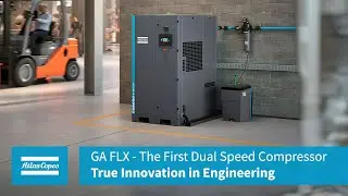 Atlas Copco | GA FLX &mdash; первый двухскоростной компрессор | Настоящие инновации в инженерии