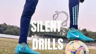 #1 ASMR Football Training: Nike Phantom Luna 2 Academy Boots | Relaxing Football Training Session