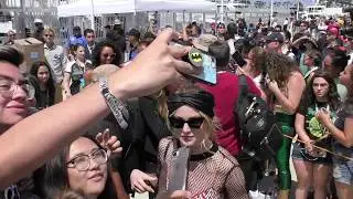 DC's Legends Of Tomorrow cast greets fans outside the IMDboat on Day 3 of Comic Con 2018 in San Dieg