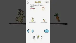 Brain Out Level 130 The little bunny is hungry again!