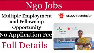 Latest Development Sector Recruitment | Ngo Jobs 2022 | Ngo jobs | Social Work job