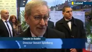 Spielberg's Lincoln enjoys star-studded Irish premiere: historic drama is a hot Oscar tip