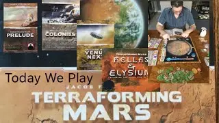 Terraforming Mars - Venus Next, Hellas & Elysium, Prelude, Colonies