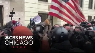 Dueling protests over immigration crackdown held in Minnesota