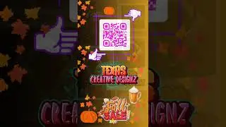 Fall Sale at Texas Creative Designz -Printify Scan the code #printify #shopping #fallsale