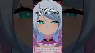 Becoming Nosferatu🤣 #asmr #vtuber #memes #impression #vtuberclips #envtuber #vtubers #envtuber #meme
