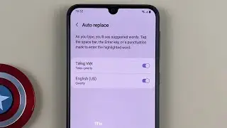 How to enable/disable Autocorrect text when typing on Samsung M31 Android 12