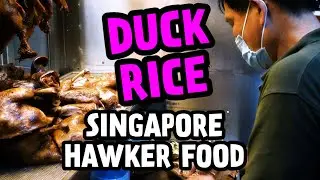 Mouth-watering Duck Rice | Singapore Hawker Food