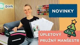 Pružný úpletový manšestr v 5 barvách + tip na polohování střihu!