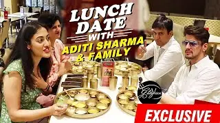 Aditi Sharma & Family's LUNCH DATE With GlitzVision USA | Fun Food Talks & Food Secrets REVEALED