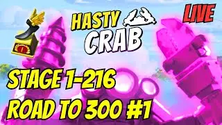 Boom Beach Hasty Crab 2021 Stage 1-216 Road to Stage 300 #1
