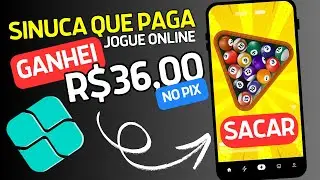 Ganhe Dinheiro na Sinuca Online - Igual 8 Ball Pool Mas Essa Paga | SINUCA AO VIVO
