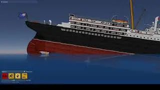 Sinking simulator : Sinking of the R.M.S. Aquitania.