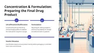 Pharmaceutical Manufacturing using Upstream and Downstream Processing