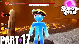 Supraland Walkthrough Gameplay Part 17 - Escort Your Coward Cousin To Blue Vile / PC
