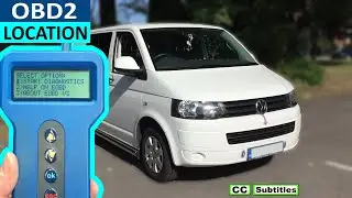 VW T5 OBD2 Diagnostic Port Location - VW Transporter OBD2 Diagnostic Port Location