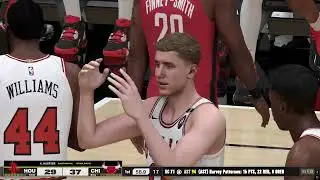ROCKETS at BULLS || NBA 2K25 || Next Gen || 2025-26 Regular Season
