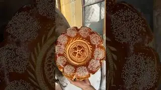 This Handcrafted Tandoor Bread Is a Work of Art#BreadTok#TandoorBread #ArtisanBread#