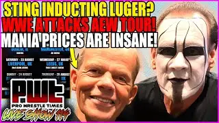 Sting INDUCTING Lex Luger In HOF? WWE ATTACKS AEW With Europe Tour? WrestleMania Prices Are INSANE!