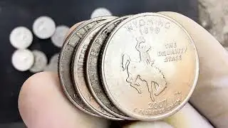 Top 4 Quarter Dollar coins! Worth Big money #coins #silverdollar