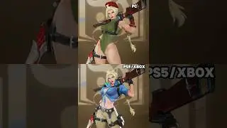 Marvel Rivals Elsa PC vs PS5 and Xbox #shorts