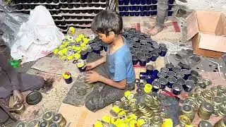 How Car Oil Filters are Made | Car Spare Parts | Manufacturing Process | Mass Production