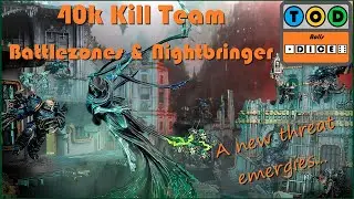 Warhammer 40000 - Kill Team Shadowhunt - New Kill Zone & Nightbringer Preview | Tod Rolls Dice