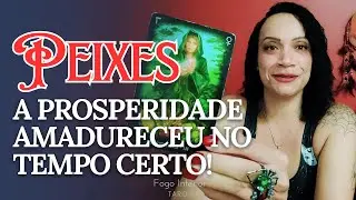 ♓PEIXES💰A COLHEITA CHEGA PORQUE VOCÊ NUTRIU! SEU PROJETO AMADURECE E PROSPERA! INCRÍVEL!