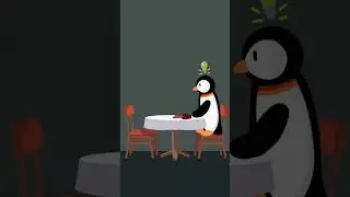 Pengu Shorts: #valentinesday #shorts #art