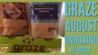 Graze Snack Box August 2018 with special guest!