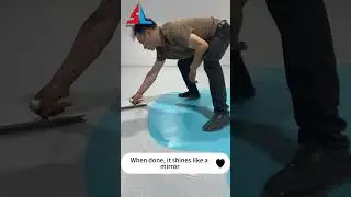 This is epoxy colored sand self-leveling floor paint