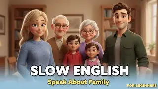 Talking About Your Family in English  Real Life English Conversation for Beginners  Role Play