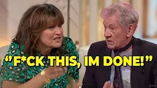 Ian McKellen Kicked Off Lorraine Kelly Show After Fiery Clash: Shocking TV Moment Goes Viral