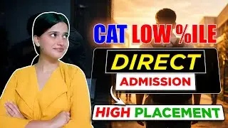 Low Cat Percentile? Get Direct Admission in MBA Colleges with High Placements! 💯