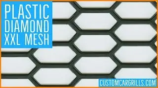 Diamond XXL Universal Plastic Grill Mesh - by customcargrills.com