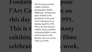 TODAY IN HISTORY APRIL 30, 1995