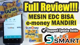 EDC SMART - MINI ATM EDC MACHINE Supports MANDIRI E-TOLL Emoney CARDS‼️ Business Opportunity Near...