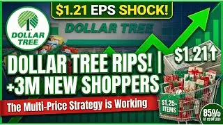 Прибыль Dollar Tree (DLTR) за третий квартал. Стратегия множественных цен работает и привлекает п...