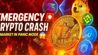 Crypto Crash Live! Emergency Situation in Market ⚠️Why Crypto Crashing! 2025 is over | Crypto News