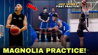 JAVI GOMEZ DE LIA&Ntilde;O FIRST PRACTICE AT MAGNOLIA! l MAGNOLIA TIMPLADOS PRACTICE 2025 l PBA 