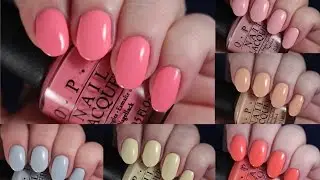 Летняя коллекция OPI Retro | Обзор применения в реальном времени