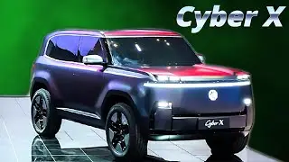 MG Cyber X concept | The Boxy SUV for the Modern Explorer
