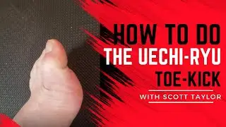 The Uechi-ryu pointed toe-kick (Sokusen) - A How To Video