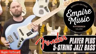 Fender Player Plus Jazz Bass 5-струнная (кленовая накладка на гриф) &mdash; EMPIRE MUSIC