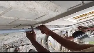 Plumbing work in intetlock brick