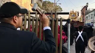 CRISTO YACENTE DE SAN FELIPE (con campanas) || Señor Sepultado de La Parroquia ~ Sábado Santo 2023