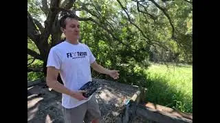 3D FPV - Piro Flips on a Quad (line of sight flying)